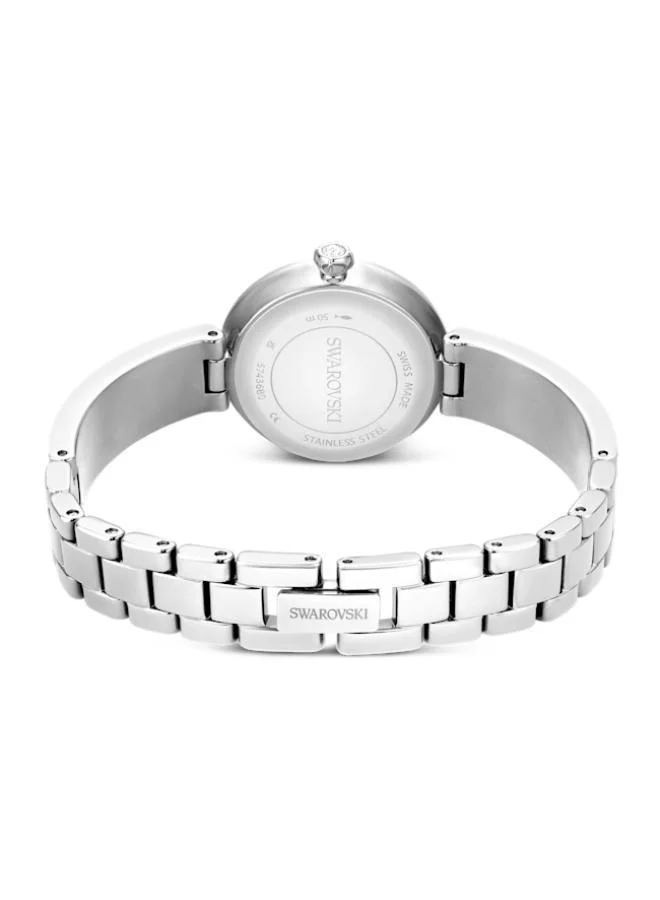 SWAROVSKI Matrix Stainless Steel White Dial Analog Watch